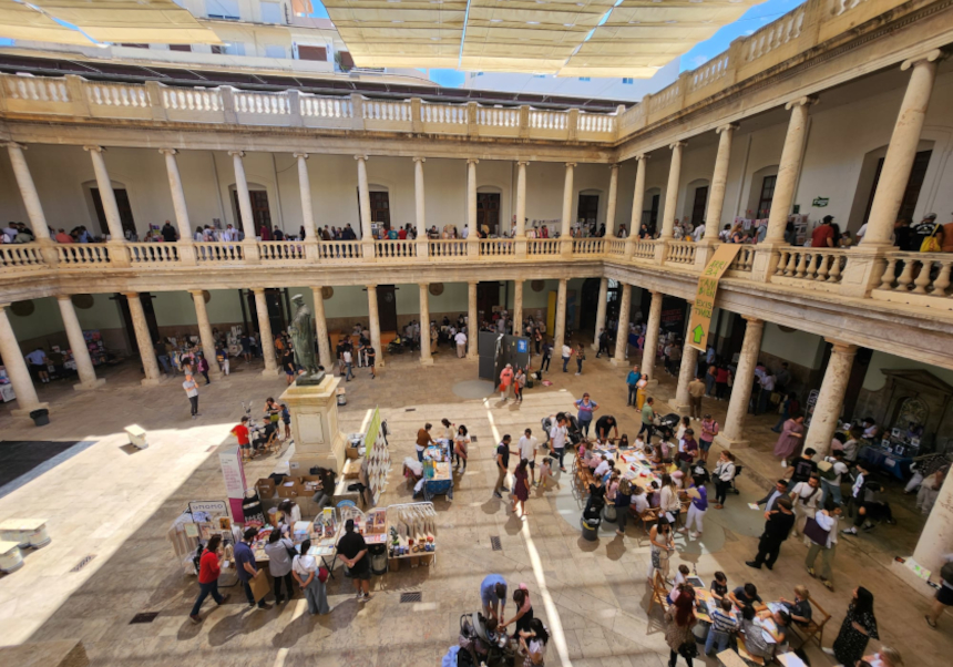 Jornadas de Ilustración de València celebradas en La Nau.